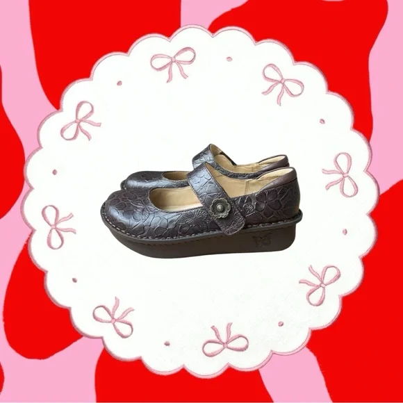 alegria brown mary janes π - Picture 1 of 10